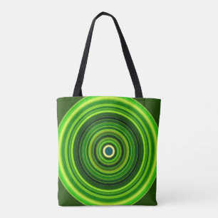 Bolso De Tela Greena geométrica Mandala Design-64055
