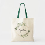 Bolso De Tela Greeneration Eucalyptus Geometric Frame Bridesmaid<br><div class="desc">Eucalyptus Geometric Gold Frame Bridesmaid Favor Tote Bag. (1) Para una mayor personalización,  haga clic en el enlace "personalizar adicional" y utilice nuestra herramienta de diseño para modificar esta plantilla. (2) Si necesita ayuda o elementos coincidentes,  póngase en contacto conmigo.</div>