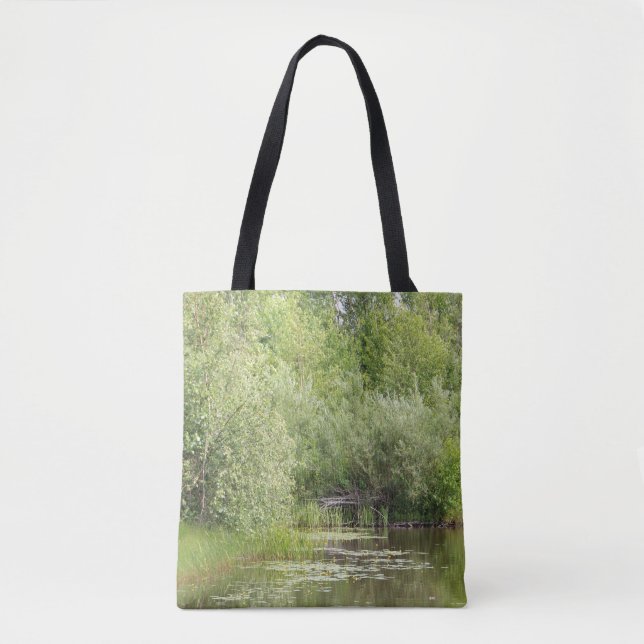 Bolso De Tela Greenhill Pond (Anverso)