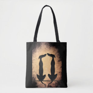 BOLSO DE TELA GREYHOUND GAZING