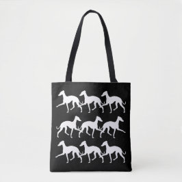 Bolso De Tela Greyhound italiano