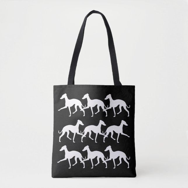 Bolso De Tela Greyhound italiano (Anverso)