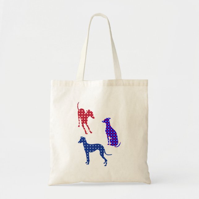 Bolso De Tela Greyhound italiano (Frente)