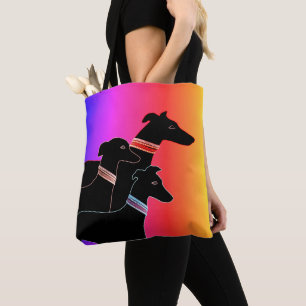 Bolso De Tela Greyhound Trio