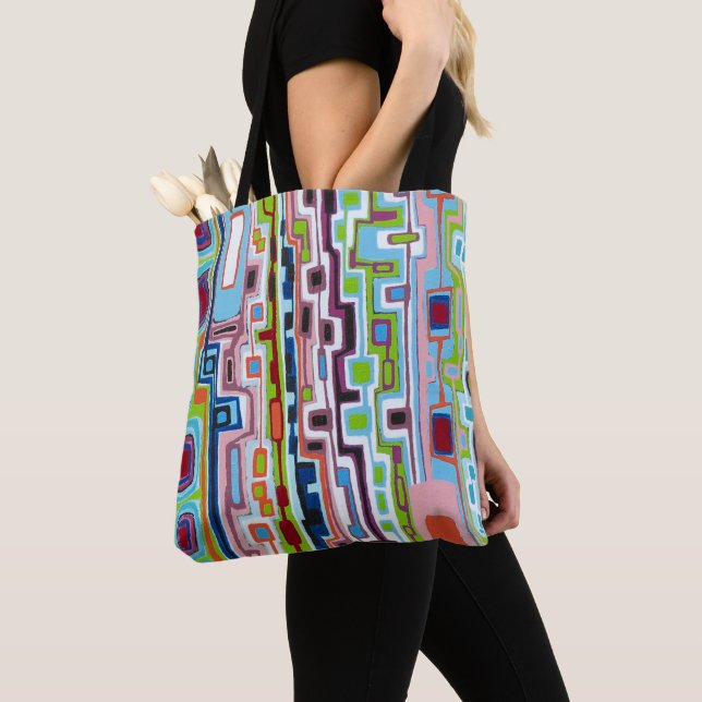 Bolso De Tela Gridlock Tote Bag (Detalle)