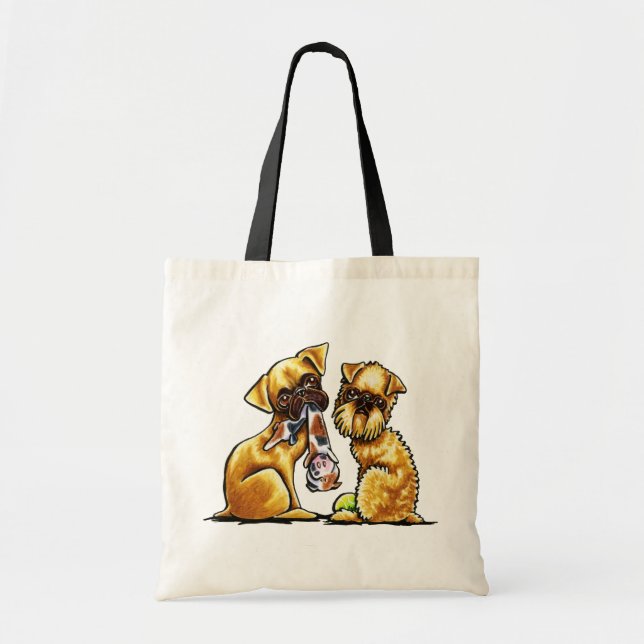 Bolso De Tela Griff Y Juguetes (Frente)