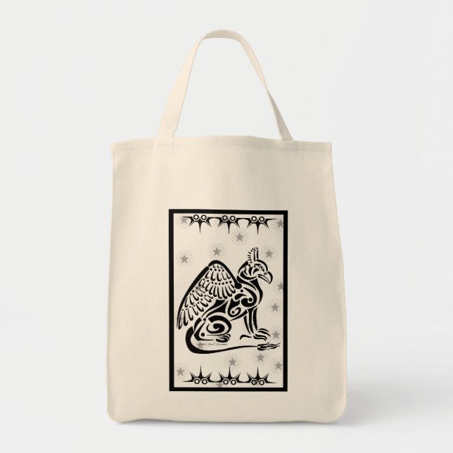 Bolso De Tela Griffin Bag Style 1 (Frente)