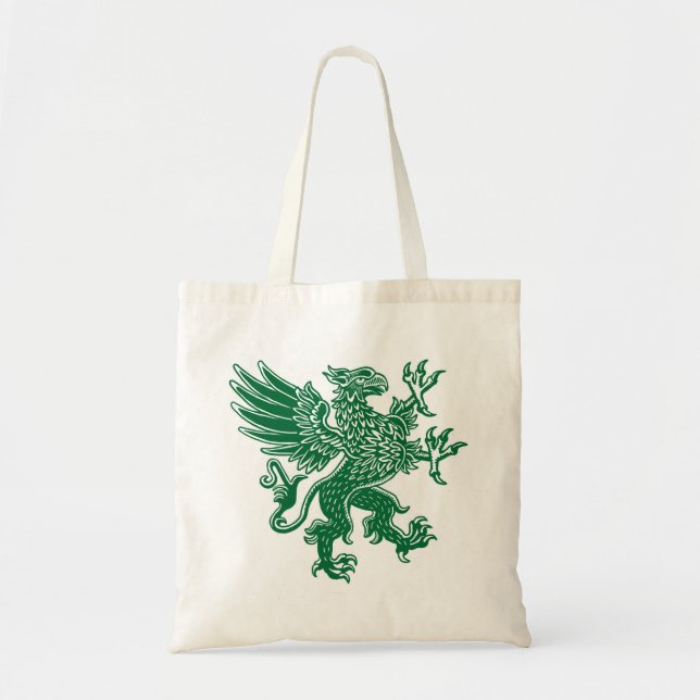 Bolso De Tela Griffin - Verde Forestal (Frente)