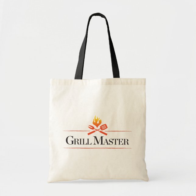 Bolso De Tela Grill Master (Frente)