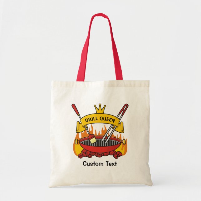 Bolso De Tela Grill Queen (Frente)