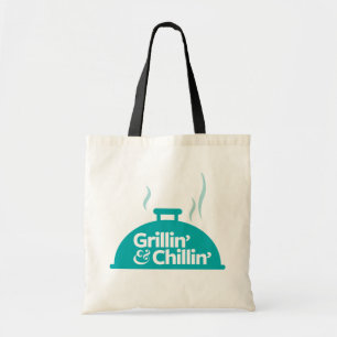 Bolso De Tela Grillin' y Chillin'