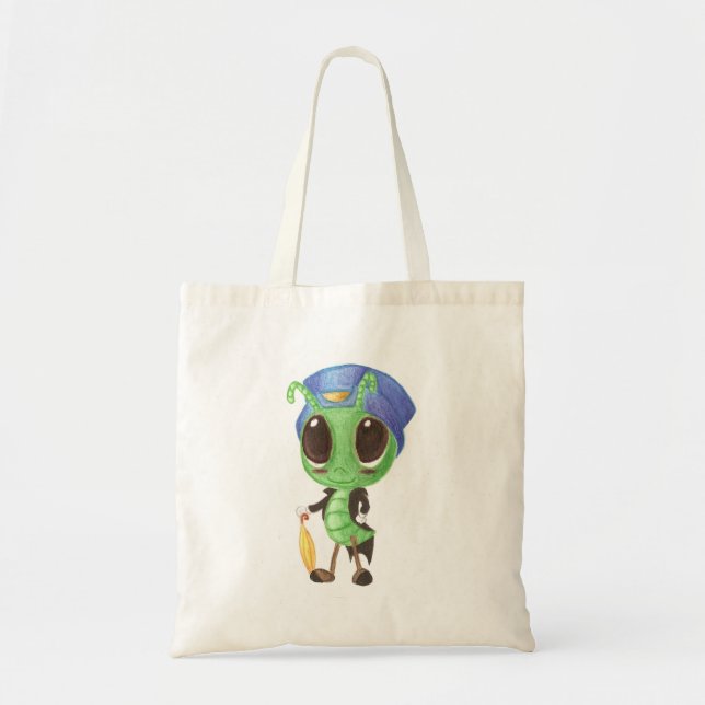 Bolso De Tela Grillo de Jiminy (Frente)