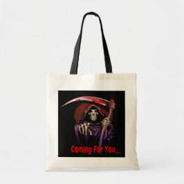 Bolso De Tela Grim Reaper Viene Por Ti Halloween