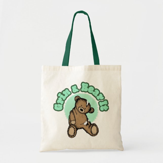 Bolso De Tela Grin & Bear It Toke Bag (Frente)