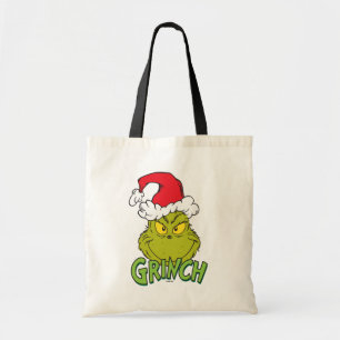 Bolso De Tela Grinch Clásico Travieso o Bueno