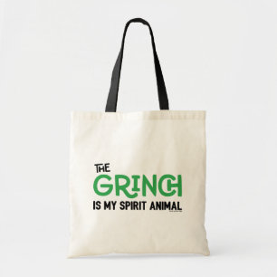 Bolso De Tela Grinch es mi Animal Espiritual