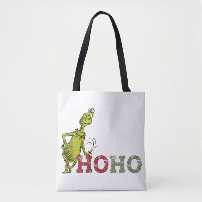 Bolso De Tela Grinch | Ja Ja Ja (Anverso)