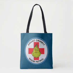 Bolso De Tela Grinch   Patrulla de nieve del Mt. Crumpit