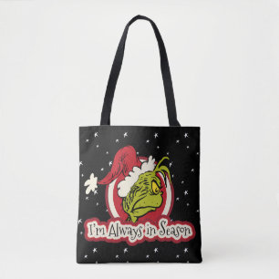 Bolso De Tela Grinch   Siempre estoy en temporada
