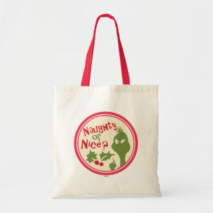 Bolso De Tela ¿Grinch - Travieso o Bueno?