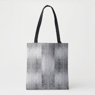 Bolso De Tela Gris delicado
