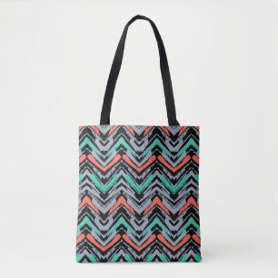 Bolso De Tela Gris, trullo, y modelo dibujado mano coralina de