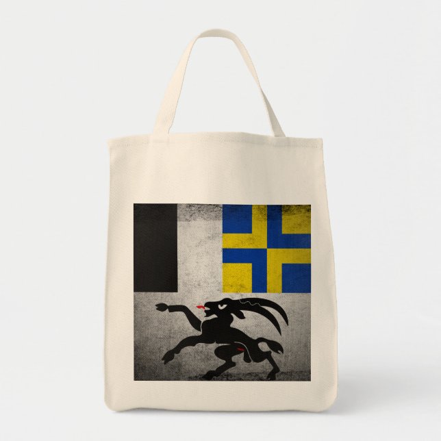 Bolso De Tela Grisones (Frente)