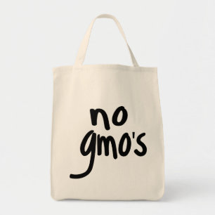 Bolso De Tela Grita ningún GMO protege nuestra comida