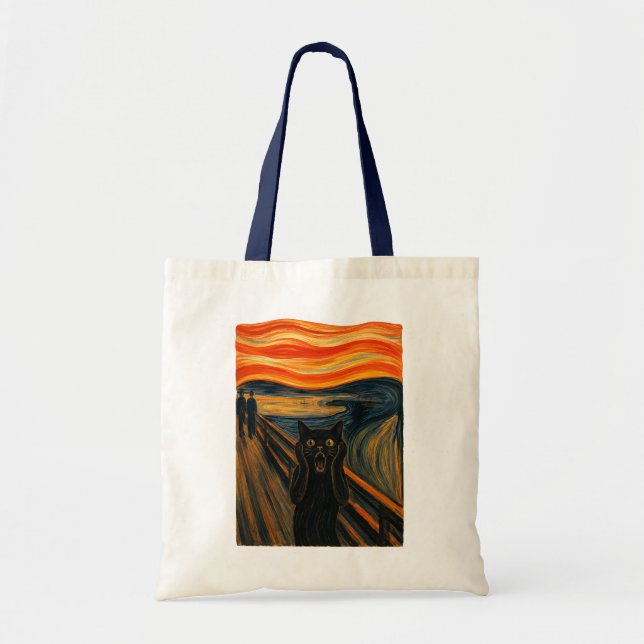 Bolso De Tela Grito de gato (Frente)
