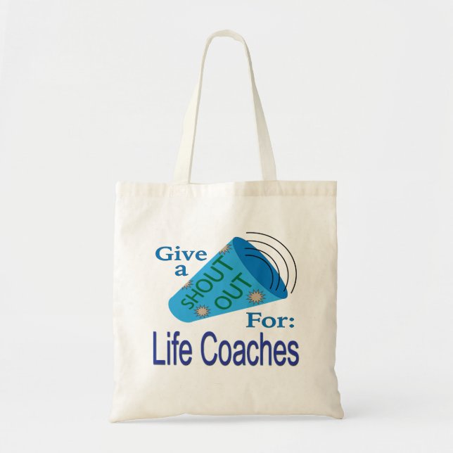 Bolso De Tela Gritos a los entrenadores de la vida (Frente)