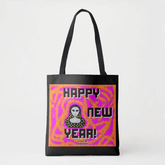Bolso De Tela Griys New Year Wiers Tote Bag (Anverso)