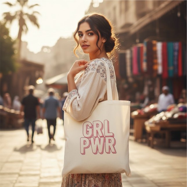 BOLSO DE TELA GRL PWR (Subido por el creador)