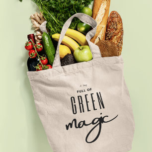 Bolso De Tela Grocería mágica ecológica