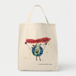 Bolso De Tela Grocery Bag, East Longmeadow Earth Day 