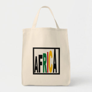 Bolso De Tela Grocery Tote AFRICA