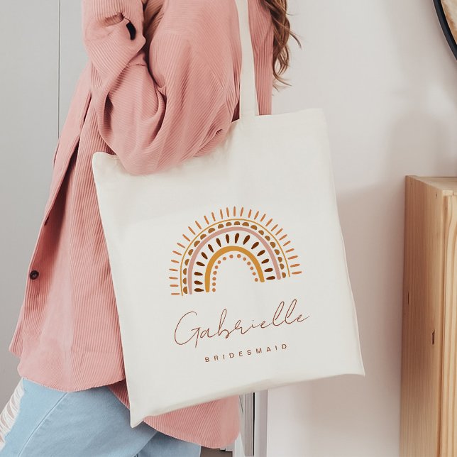 Bolso De Tela GROOVY Bohemie, dama de honor tote bag (Subido por el creador)