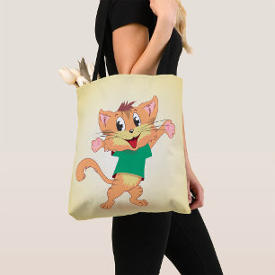 Bolso De Tela Groovy Cat