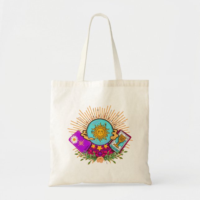 Bolso De Tela Groovy Crystal Ball (Frente)