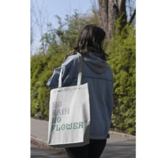 Bolso De Tela Groovy Cute Purple Mint Green