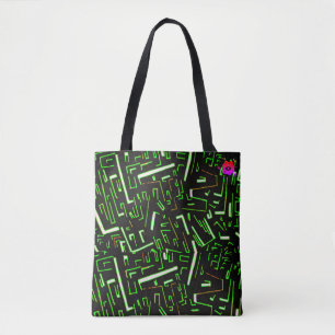 Bolso De Tela Groovy Green