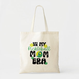 Bolso De Tela Groovy In My Pickleball Mom Era T-Shirt