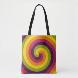 Bolso De Tela Groovy Vortex