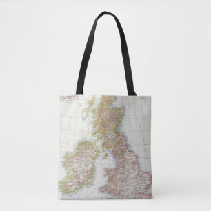 Bolso De Tela Grossbritannien, Irland - mapa de Reino Unido,