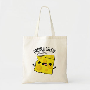Bolso De Tela Grou-quesería divertida de queso Pun