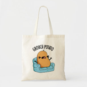 Bolso De Tela Grouch Potato Funny Veggie Puns