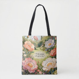 Bolso De Tela Growing Love: Botanical Mom Tote