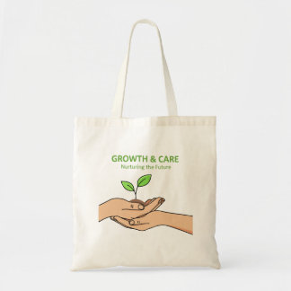 Bolso De Tela Growth & Care | Nurturing the Future Inspirational