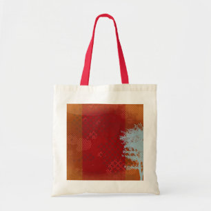 Bolso De Tela Grunge de árbol abstracto Tote Bag