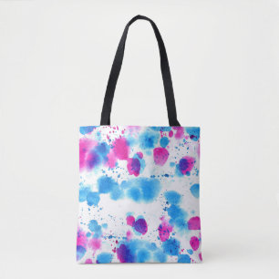 Bolso De Tela Grunge Stains Textura de acuarela