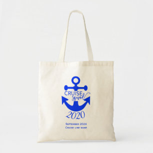Bolso De Tela Grupo de viaje familiar Custom Cruise Squad